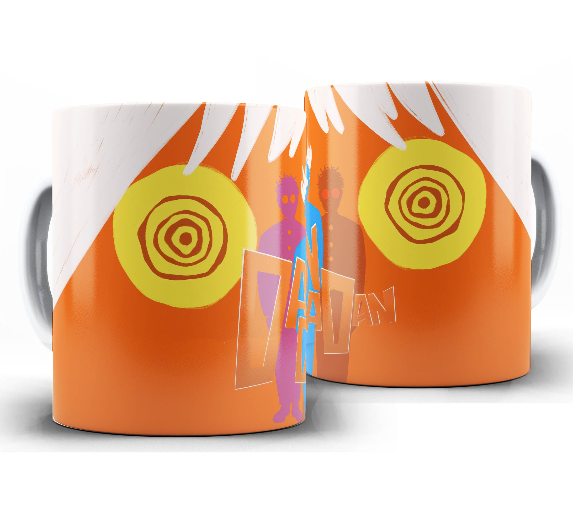 Caneca Anime - Dan Dan Dan W7 - Velha Turbo